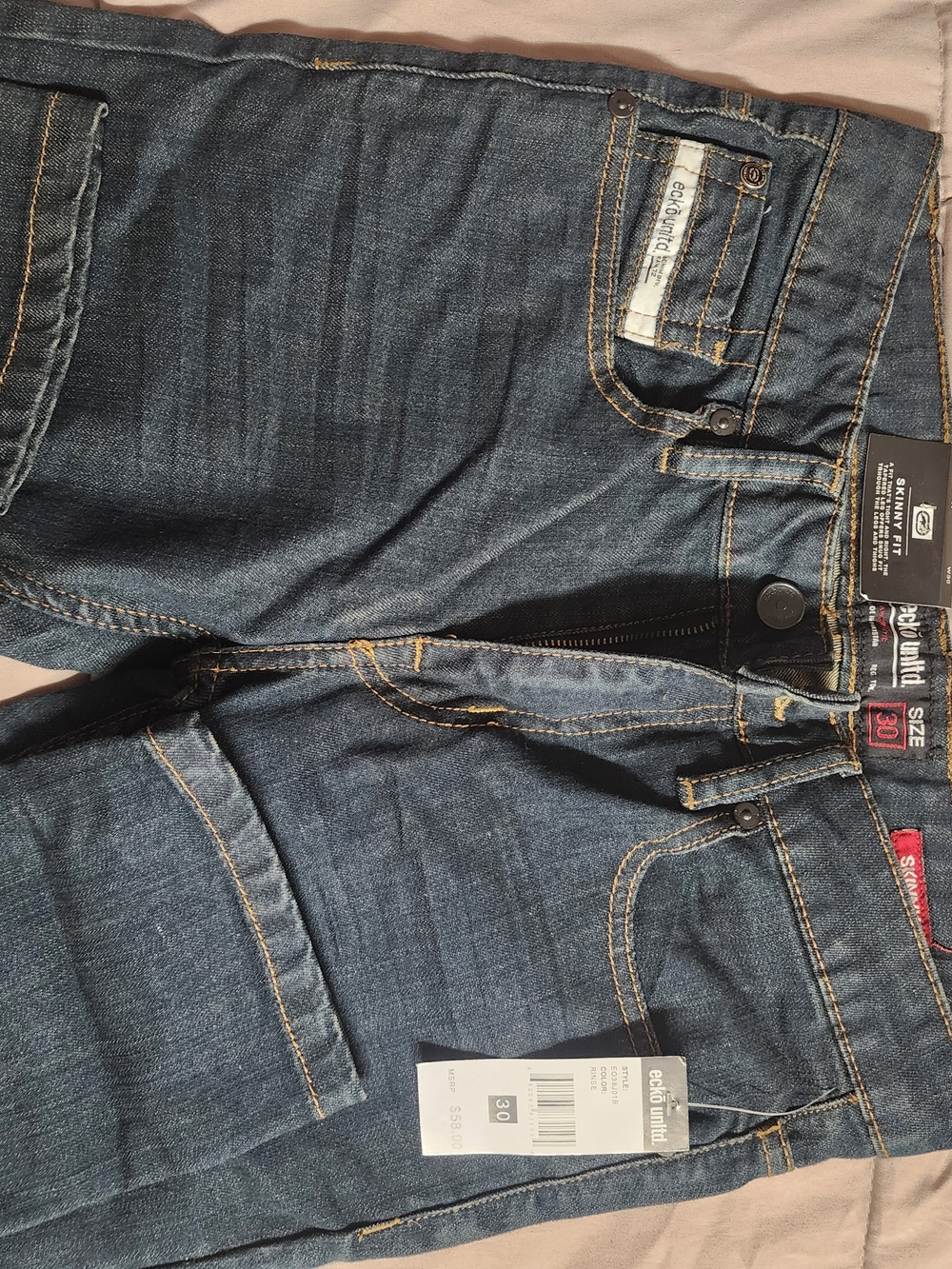 Ecko Unlimited Dark Blue Kids Denim Jeans